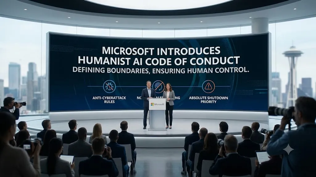 Microsoft AI Code of Conduct: Cyberattack Boundaries & Human Control