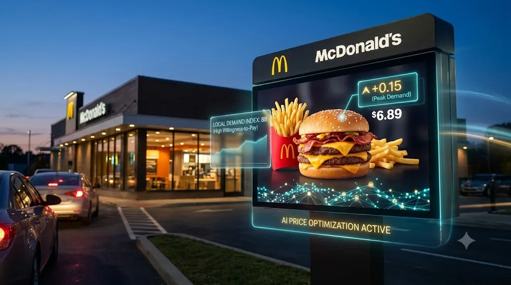 McDonald's AI Pricing Engine: Dynamic Menu Costs & Franchisee Backlash